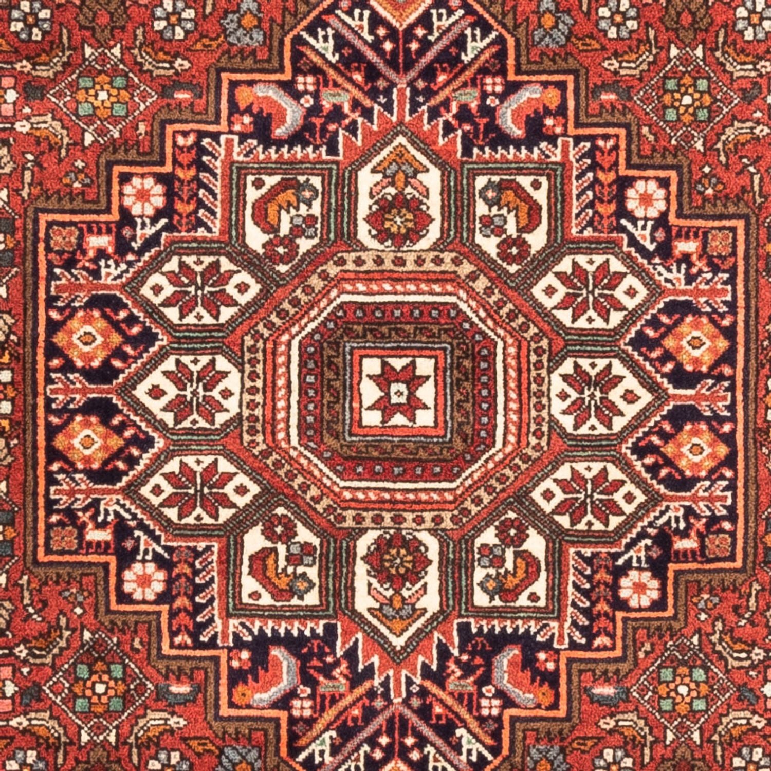 Perserteppich - Nomadic - 145 x 100 cm - rot