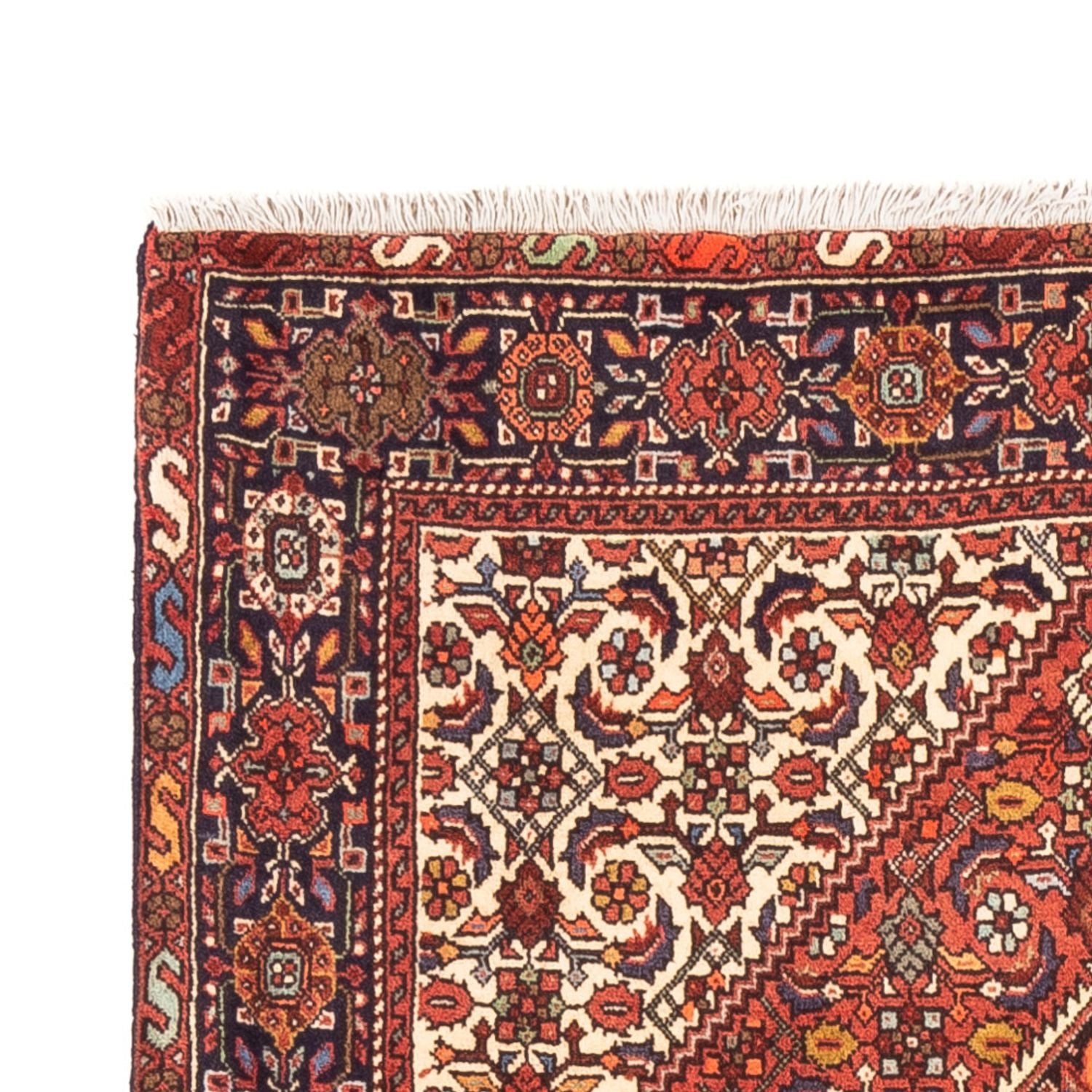Perserteppich - Nomadic - 135 x 102 cm - rot