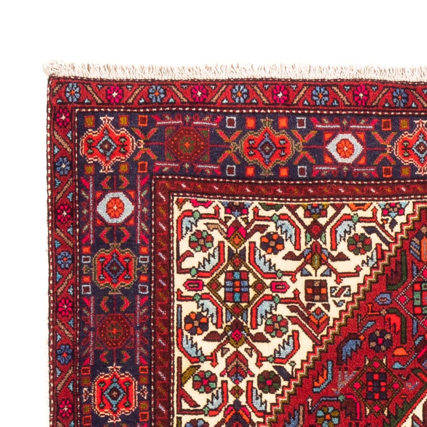 Perserteppich - Nomadic - 146 x 100 cm - rot
