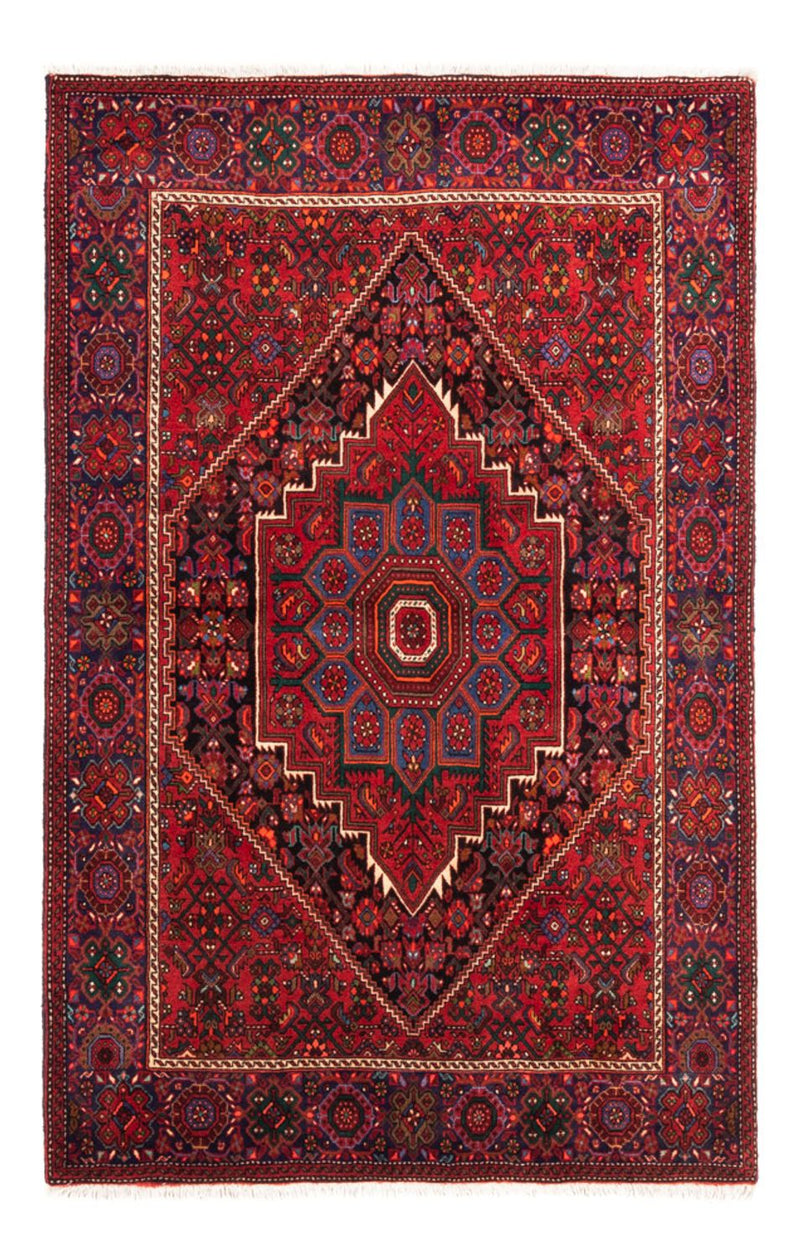 Perserteppich - Nomadic - 155 x 102 cm - rot