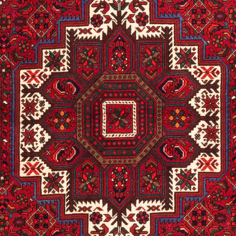 Perserteppich - Nomadic - 156 x 103 cm - rot