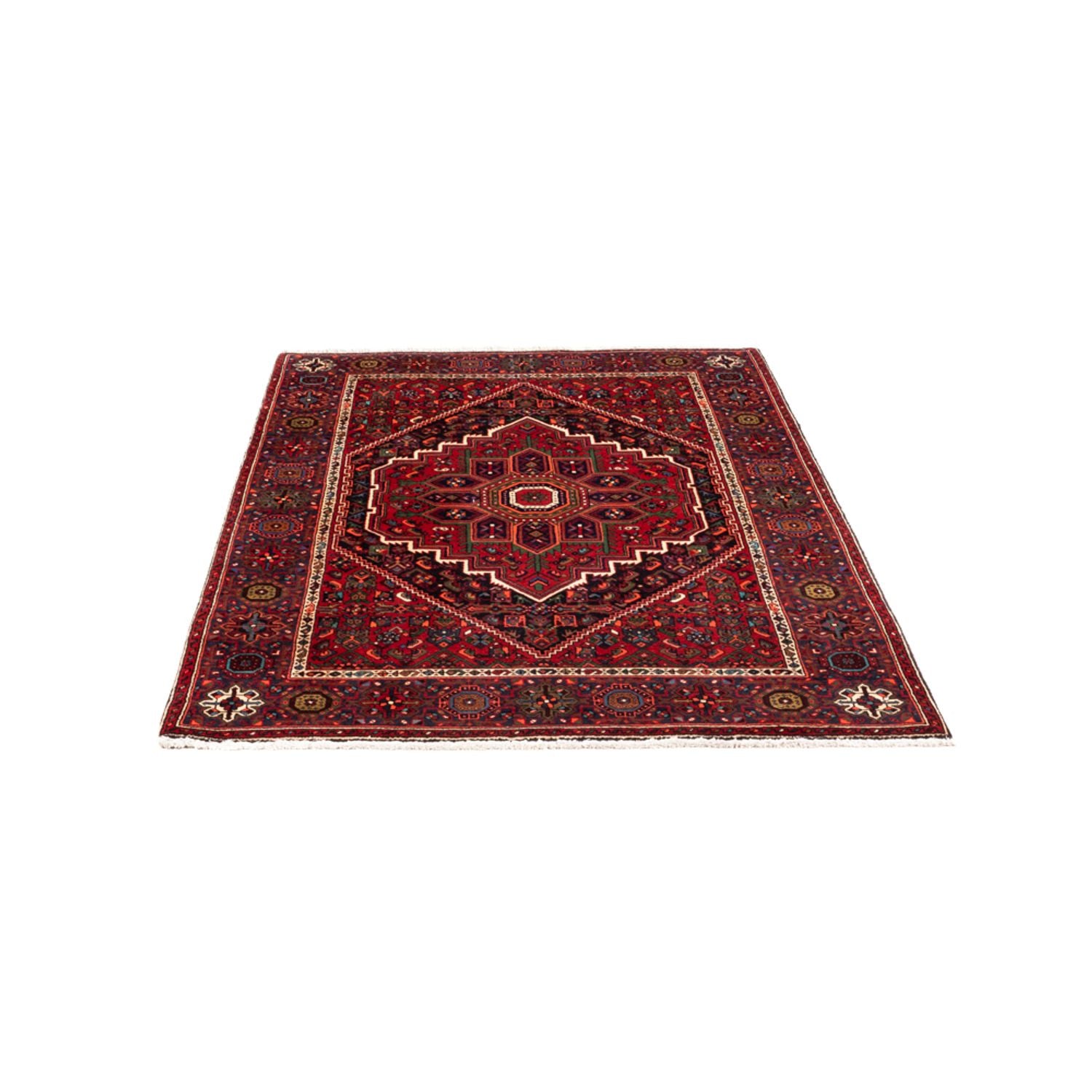 Perserteppich - Nomadic - 150 x 102 cm - rot