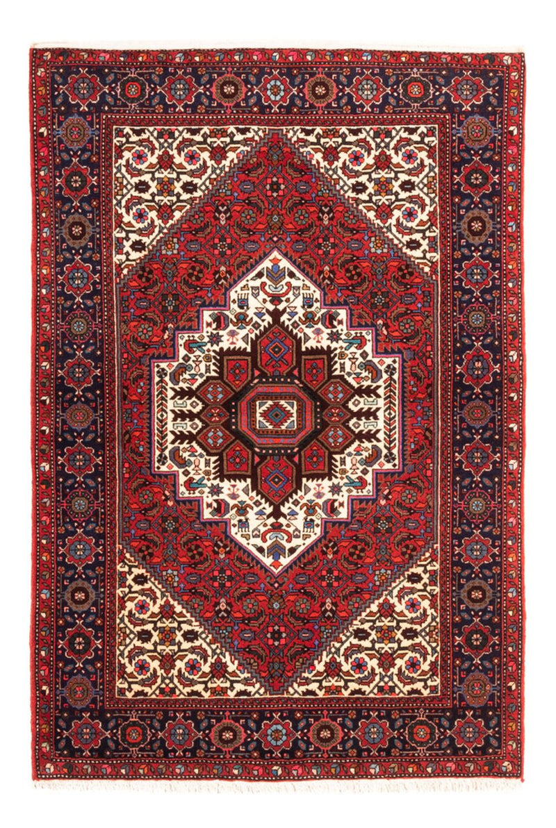 Perserteppich - Nomadic - 147 x 100 cm - rot