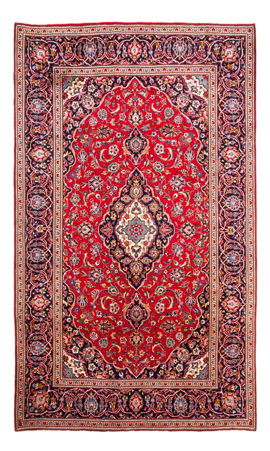 Perserteppich - Keshan - 297 x 200 cm - rot