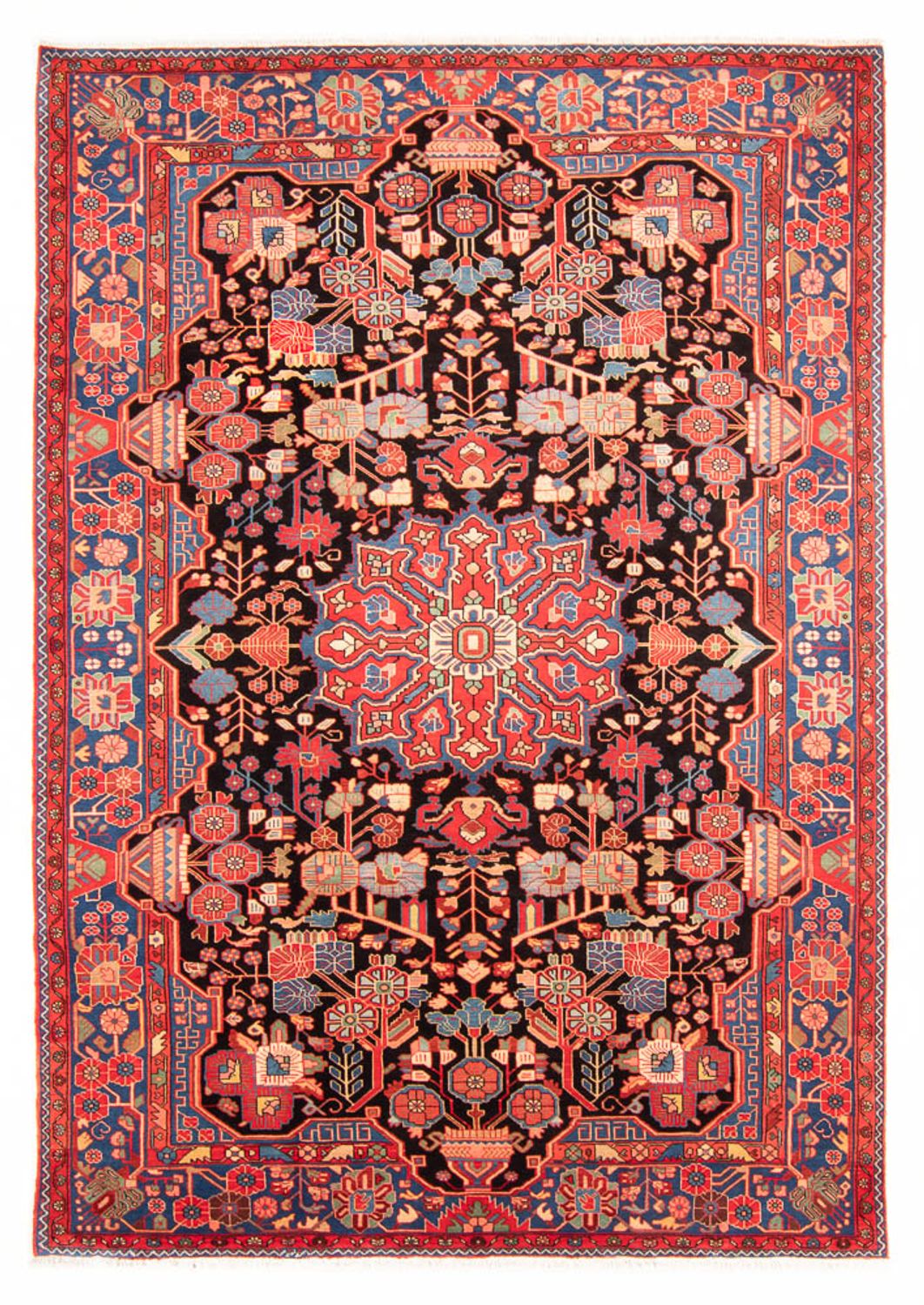 Perserteppich - Nomadic - 291 x 200 cm - dunkelblau
