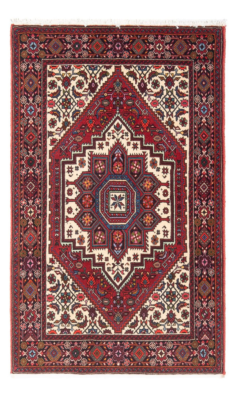 Perserteppich - Nomadic - 123 x 86 cm - creme