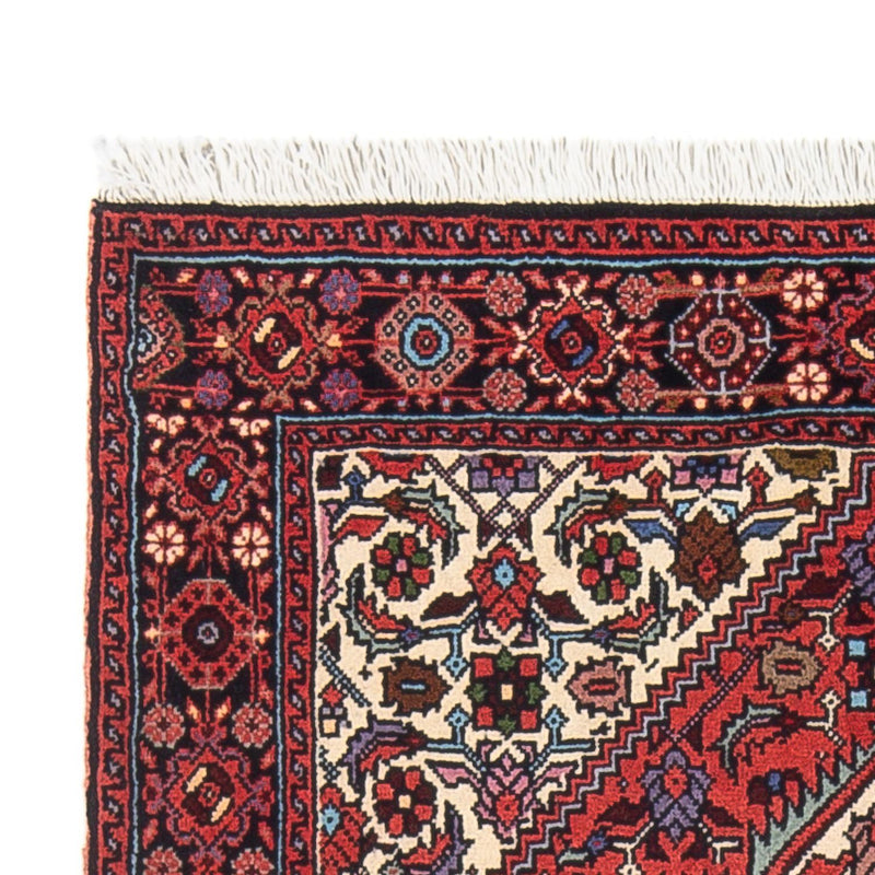 Perserteppich - Nomadic - 123 x 82 cm - dunkelrot