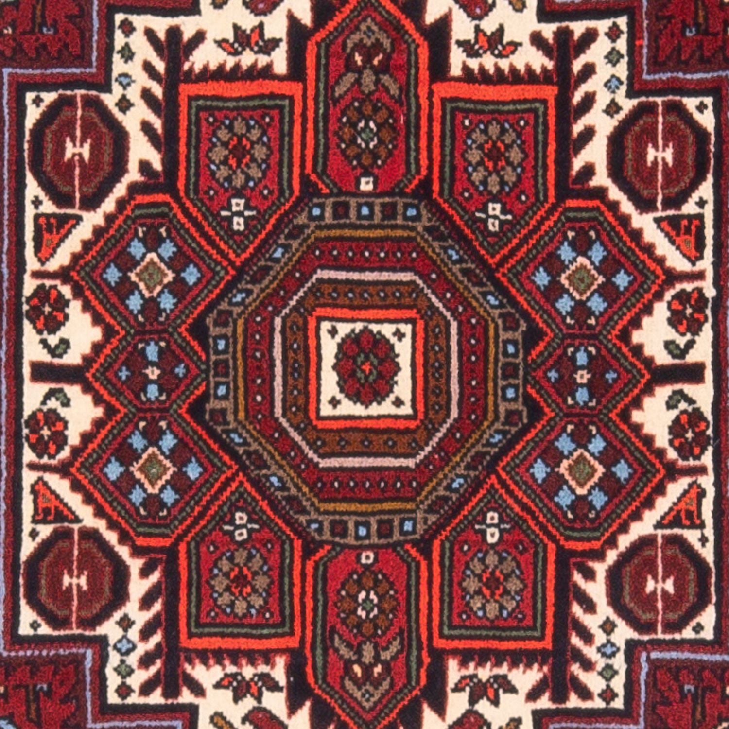 Perserteppich - Nomadic - 130 x 75 cm - creme