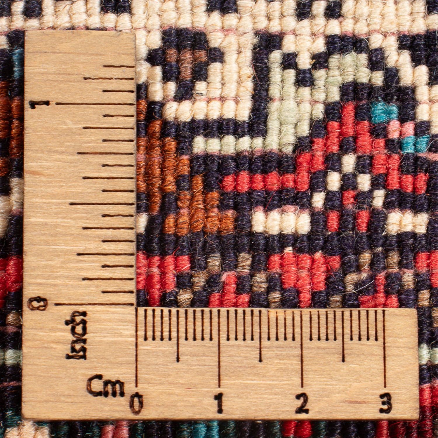Perserteppich - Nomadic - 124 x 70 cm - creme