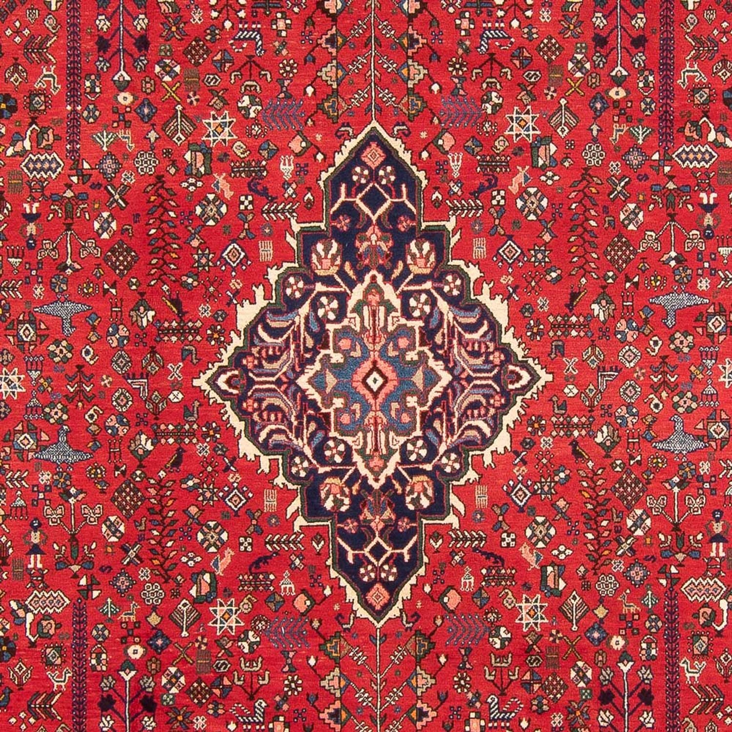 Perserteppich - Nomadic - 310 x 207 cm - rot