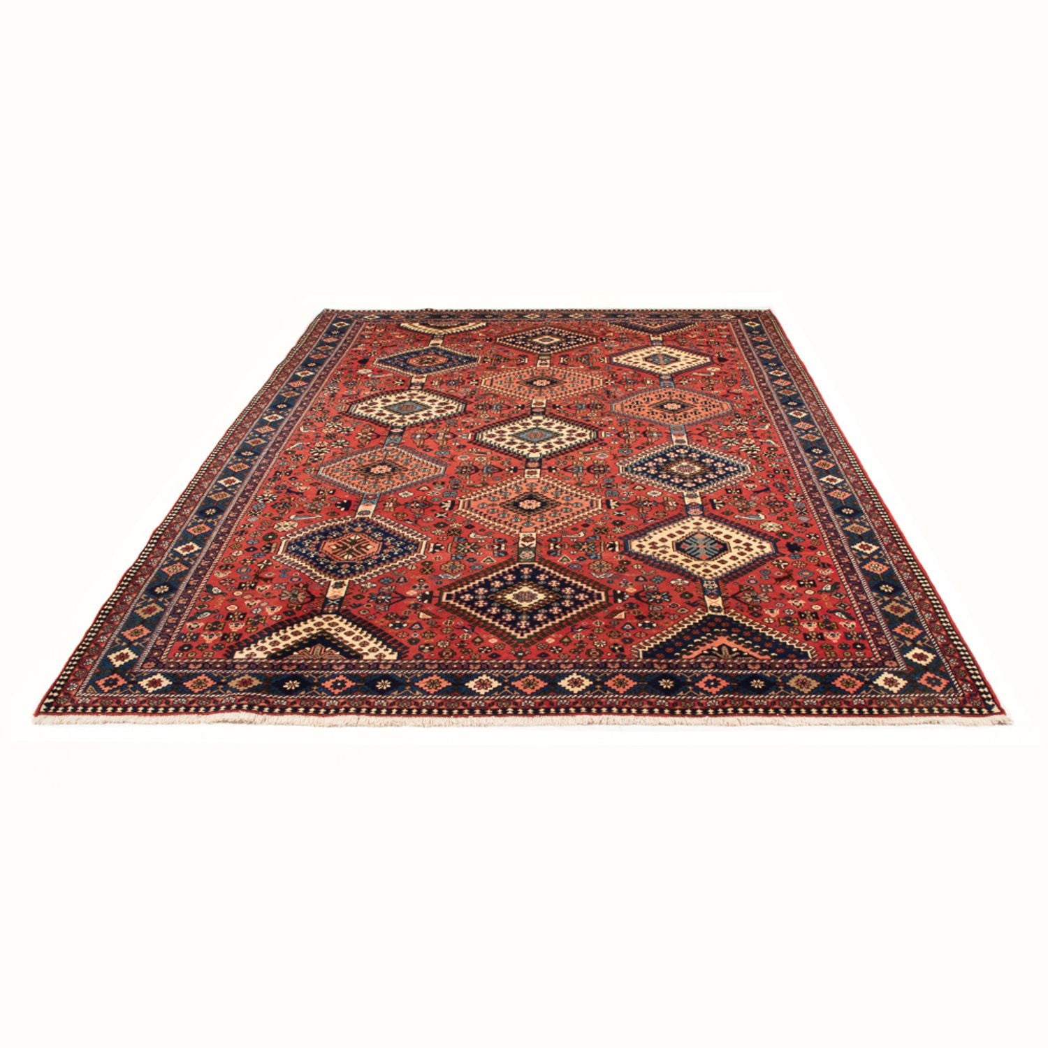 Perserteppich - Nomadic - 288 x 204 cm - rot