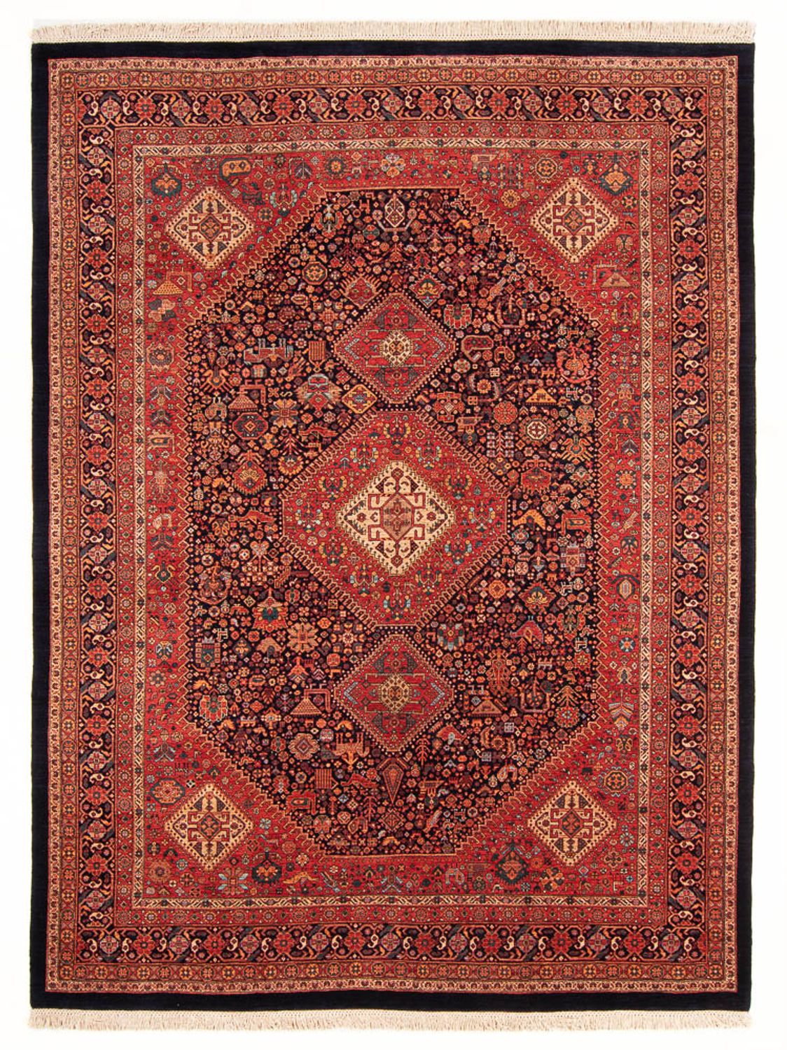Perserteppich - Nomadic - 295 x 213 cm - dunkelblau