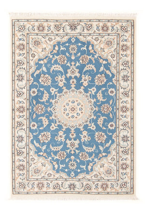 Perserteppich - Nain - Premium - 117 x 80 cm - hellblau