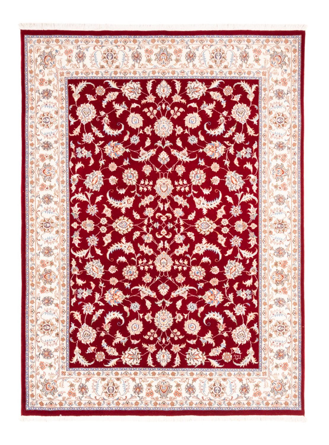 Perserteppich - Täbriz - 199 x 147 cm - rot