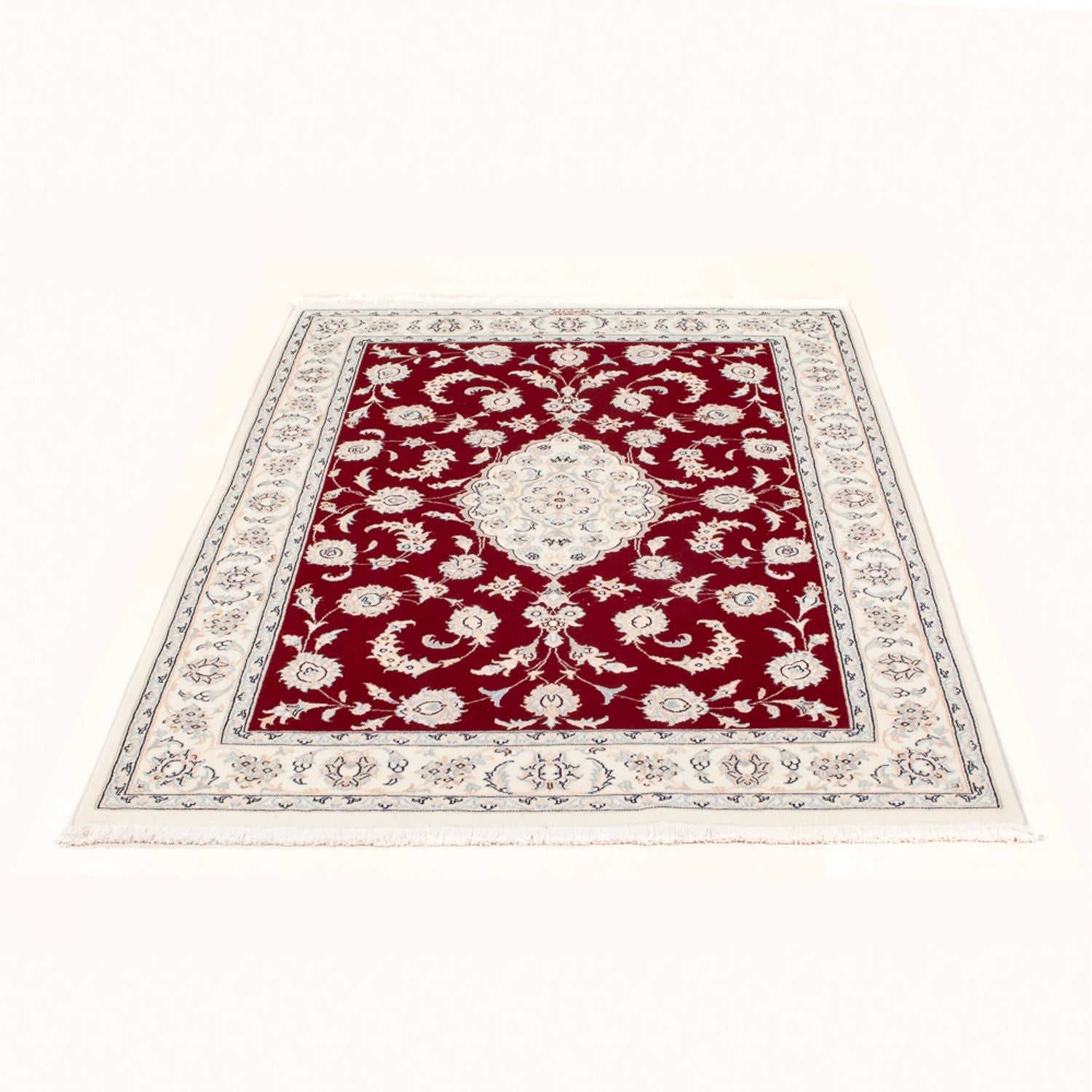 Perserteppich - Nain - Royal - 152 x 107 cm - rot