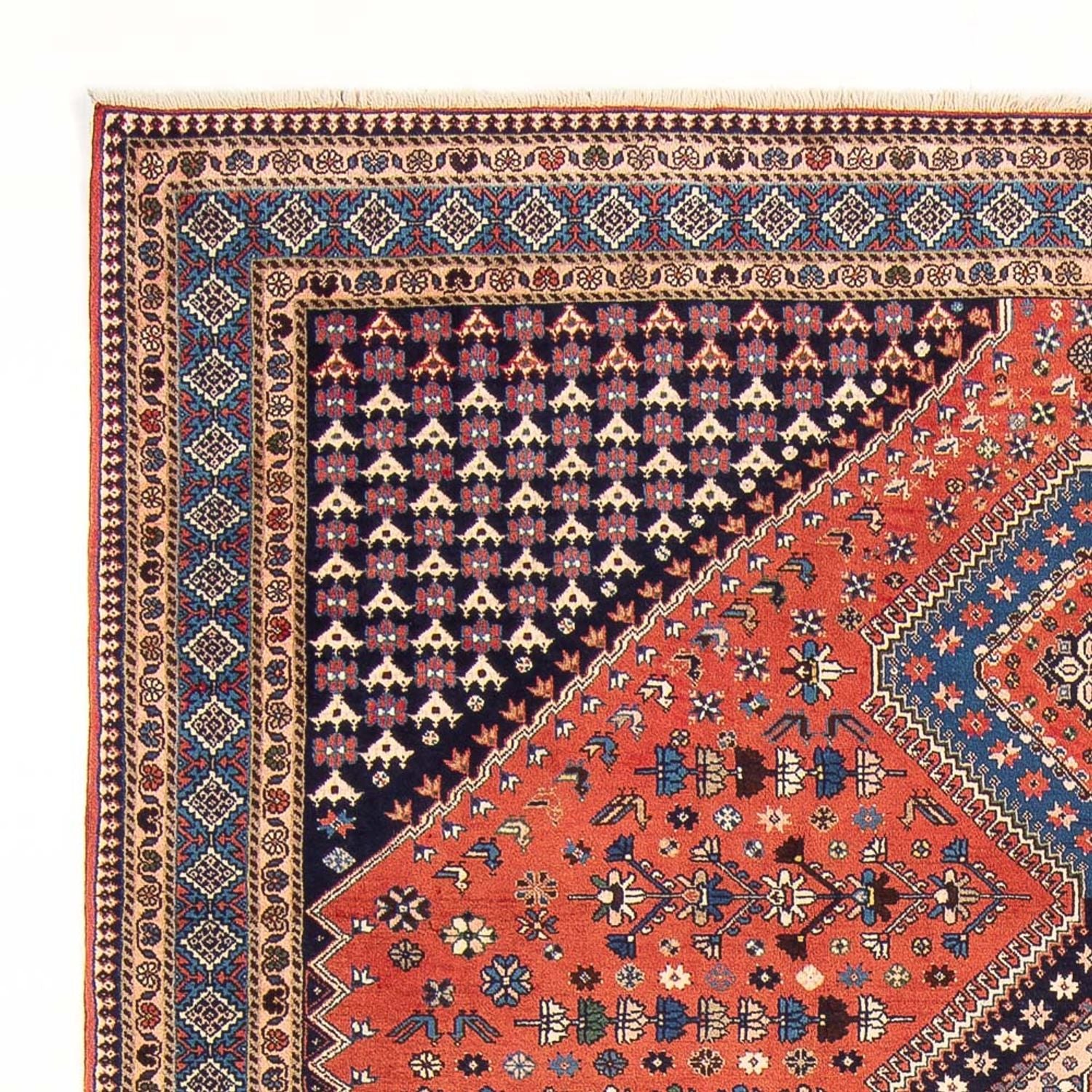Perserteppich - Nomadic - 304 x 202 cm - rot