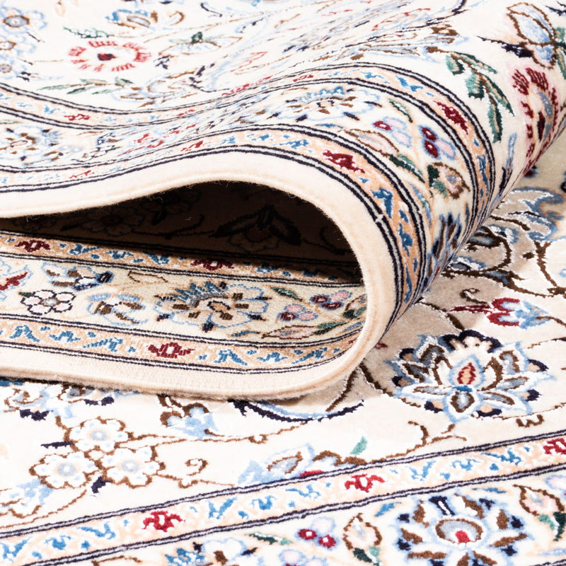 Perserteppich - Nain - Premium quadratisch  - 203 x 201 cm - creme