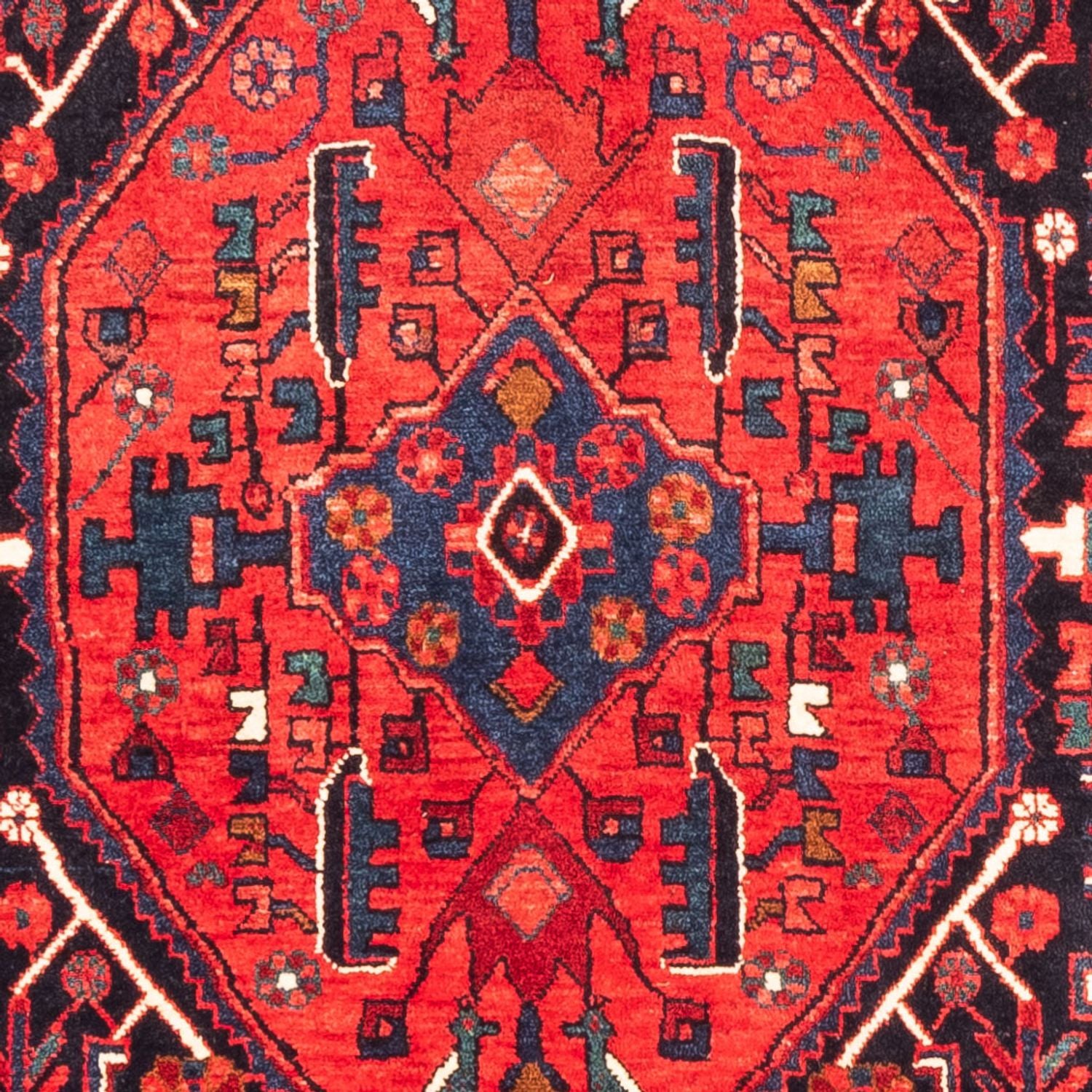 Perserteppich - Nomadic - 310 x 154 cm - dunkelblau