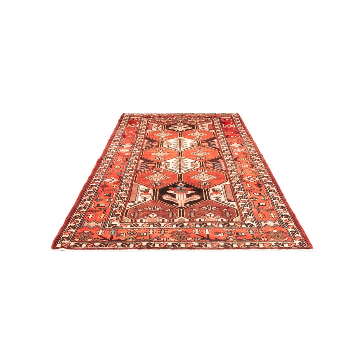Perserteppich - Nomadic - 300 x 166 cm - rot