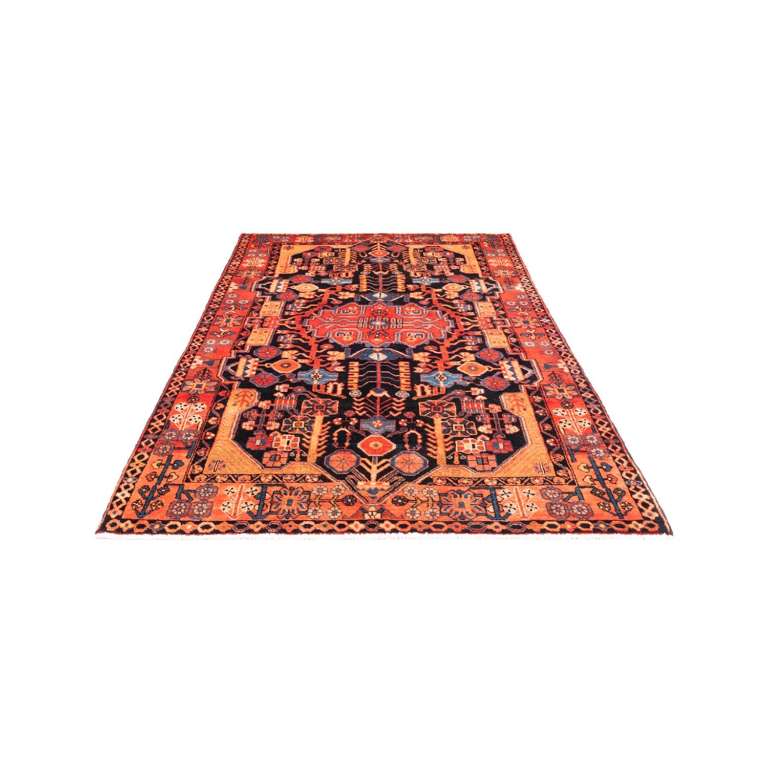 Perserteppich - Nomadic - 275 x 153 cm - dunkelblau