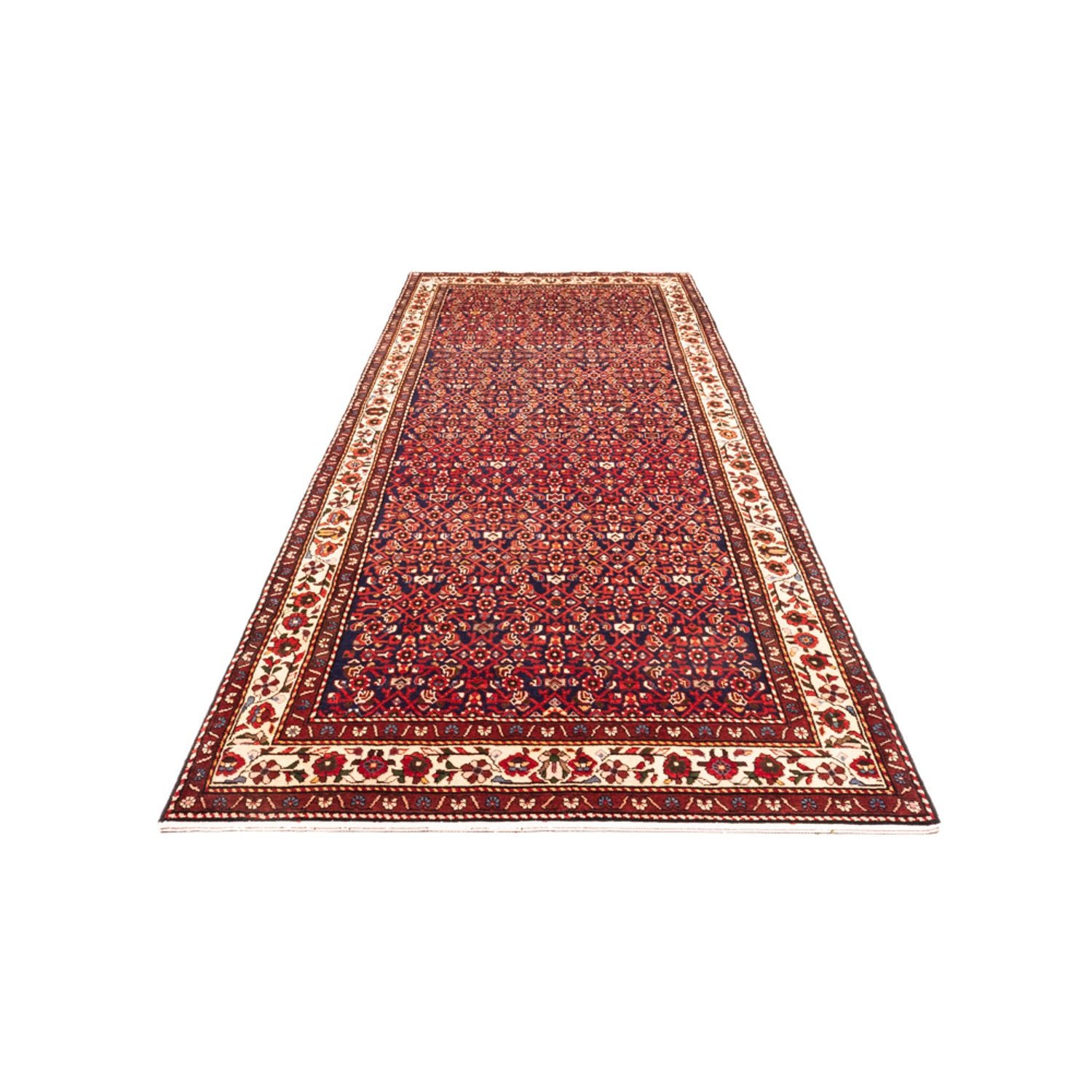 Läufer Perser - Nomadic - 375 x 150 cm - rot