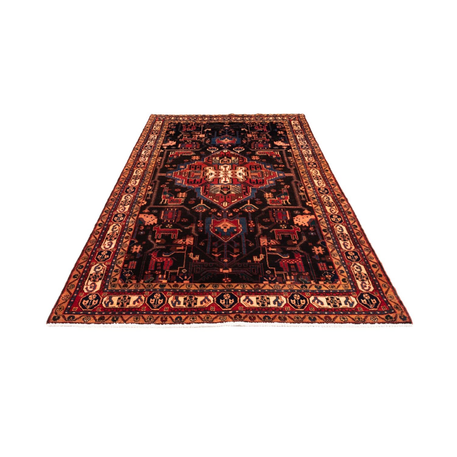 Perserteppich - Nomadic - 330 x 165 cm - rot