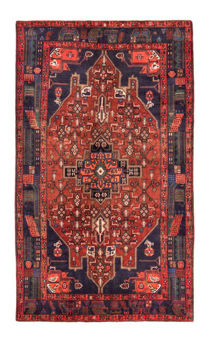Perserteppich - Nomadic - 270 x 160 cm - rot