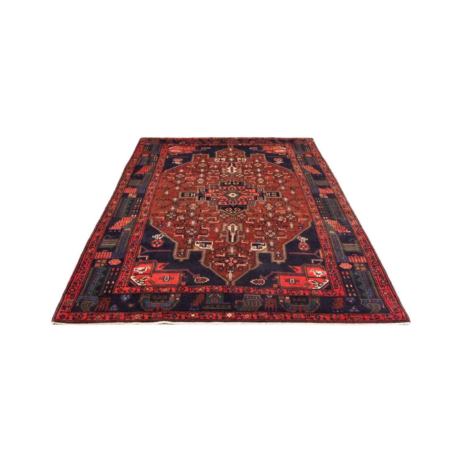 Perserteppich - Nomadic - 270 x 160 cm - rot