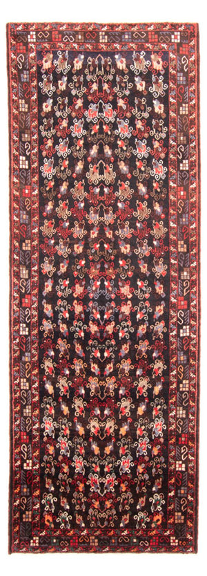 Läufer Perser - Nomadic - 350 x 140 cm - dunkelblau