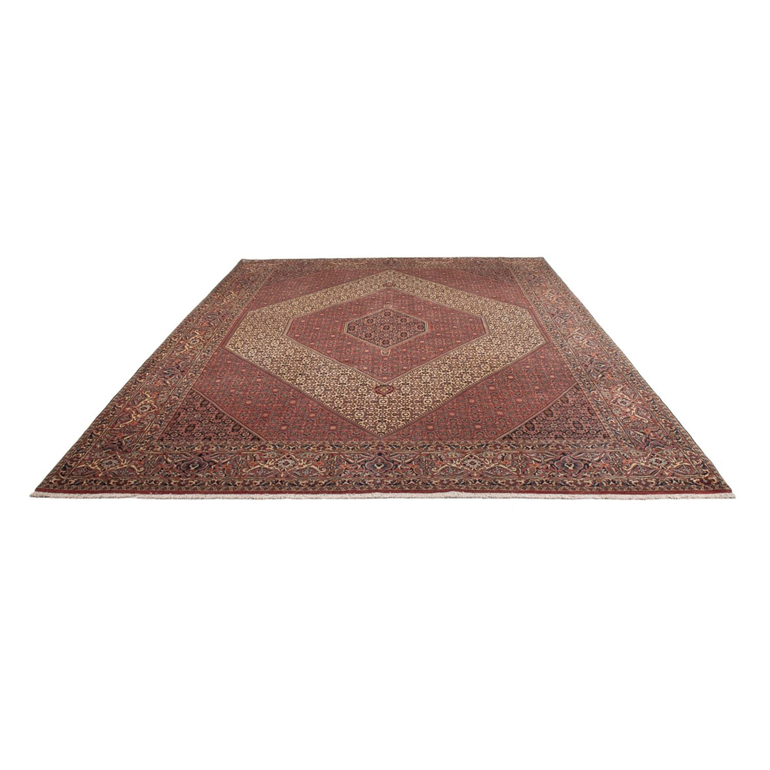 Perserteppich - Bidjar - Royal - 345 x 250 cm - dunkelrot