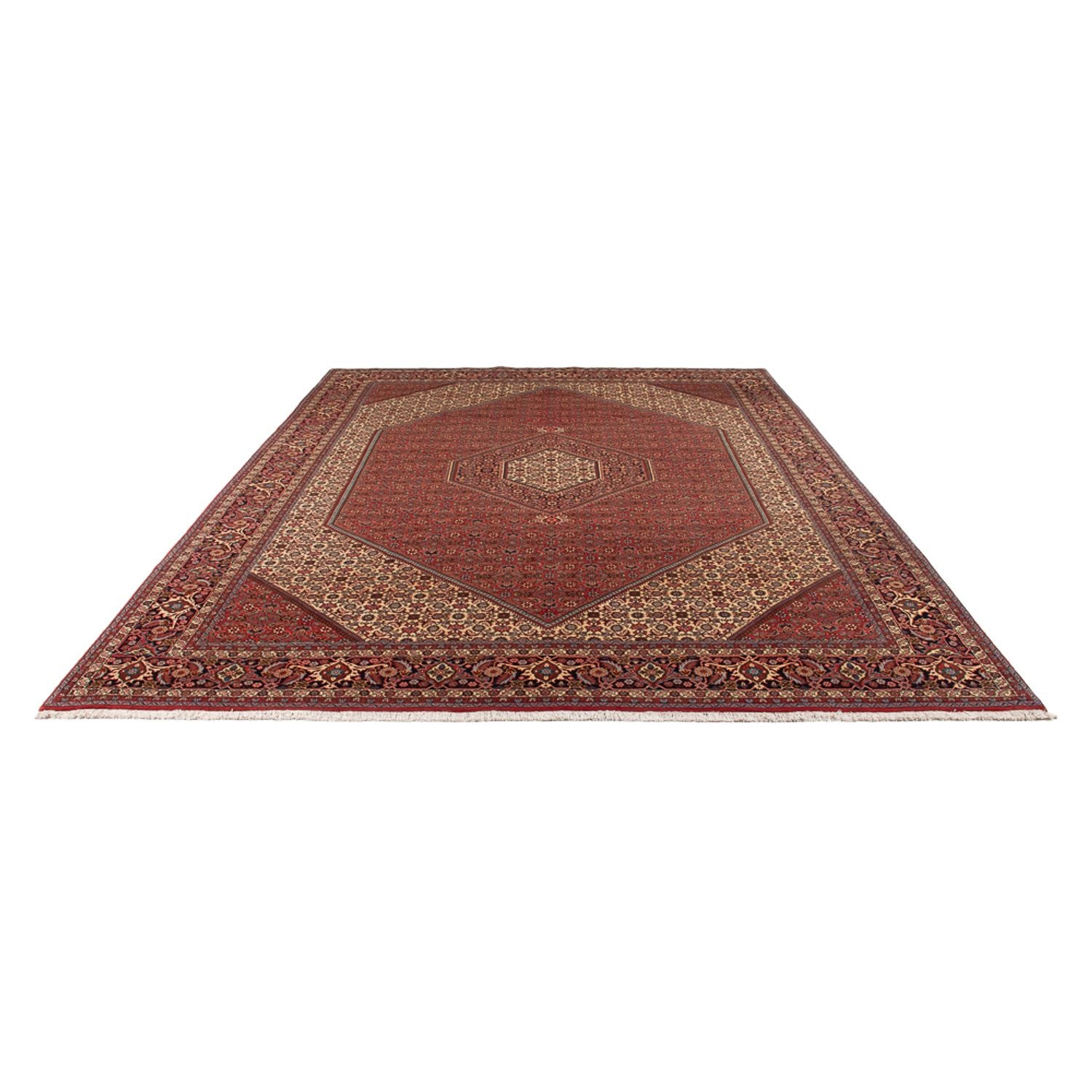 Perserteppich - Bidjar - Royal - 348 x 250 cm - dunkelrot