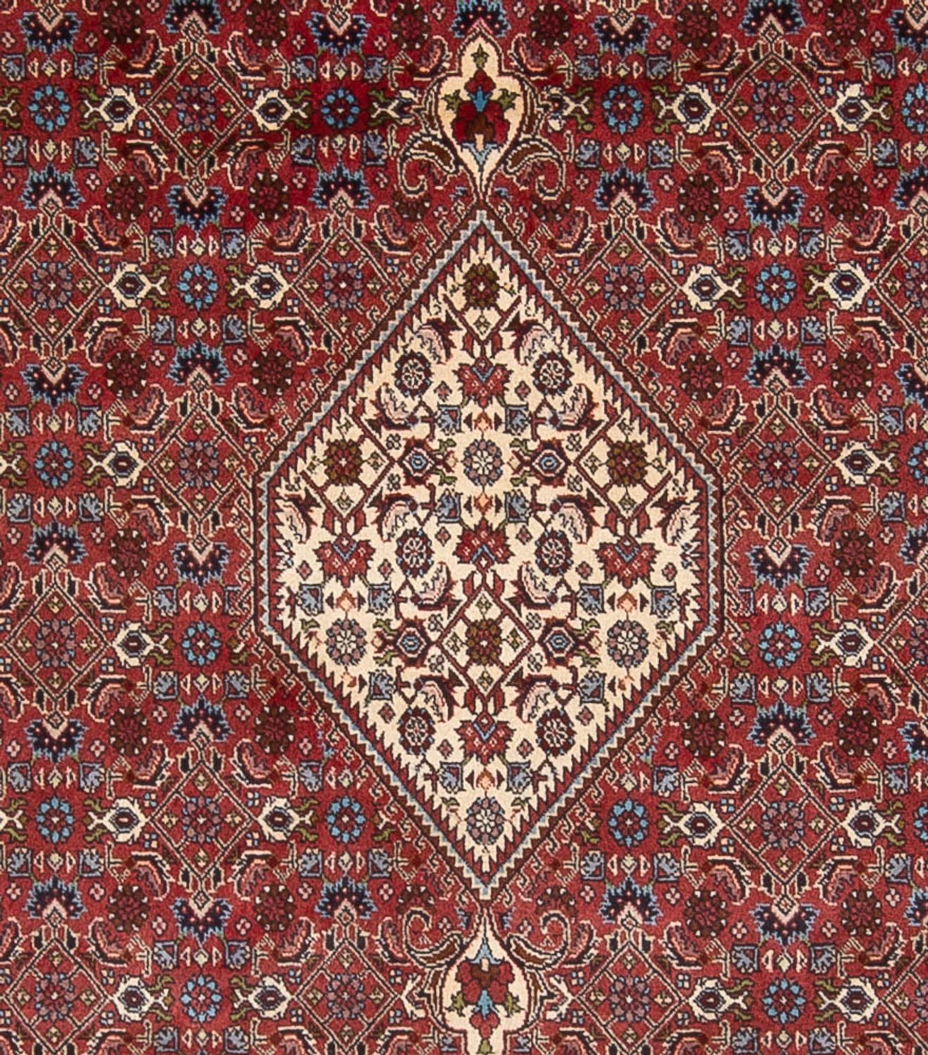 Perserteppich - Bidjar - Royal - 294 x 253 cm - dunkelrot