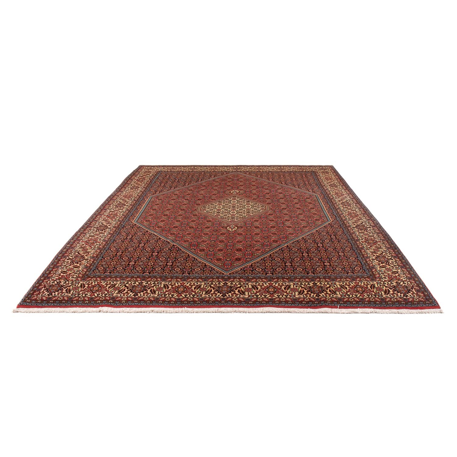Perserteppich - Bidjar - Royal - 314 x 255 cm - dunkelrot