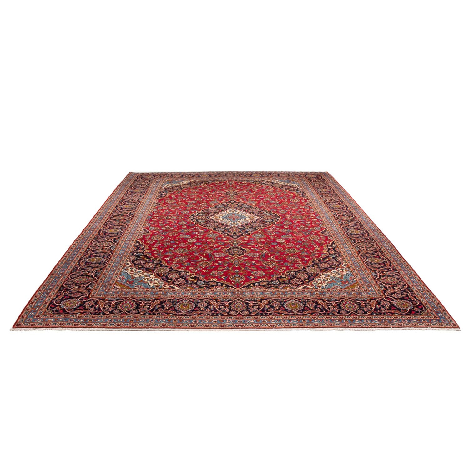 Perserteppich - Keshan - 397 x 300 cm - rot