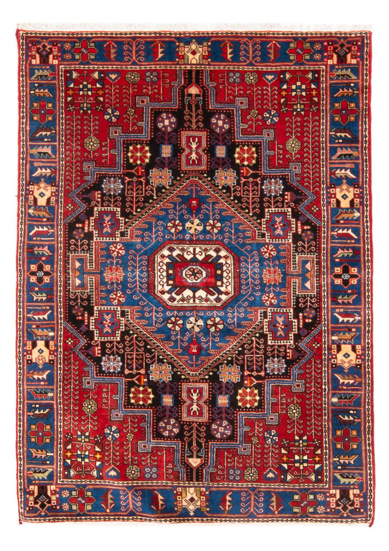 Perserteppich - Nomadic - 198 x 143 cm - blau