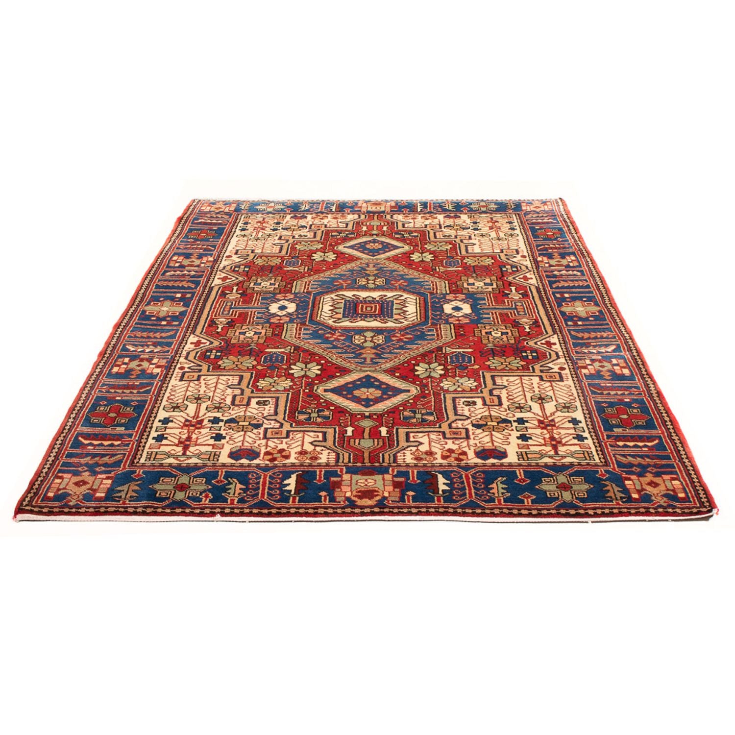 Perserteppich - Nomadic - 200 x 140 cm - blau