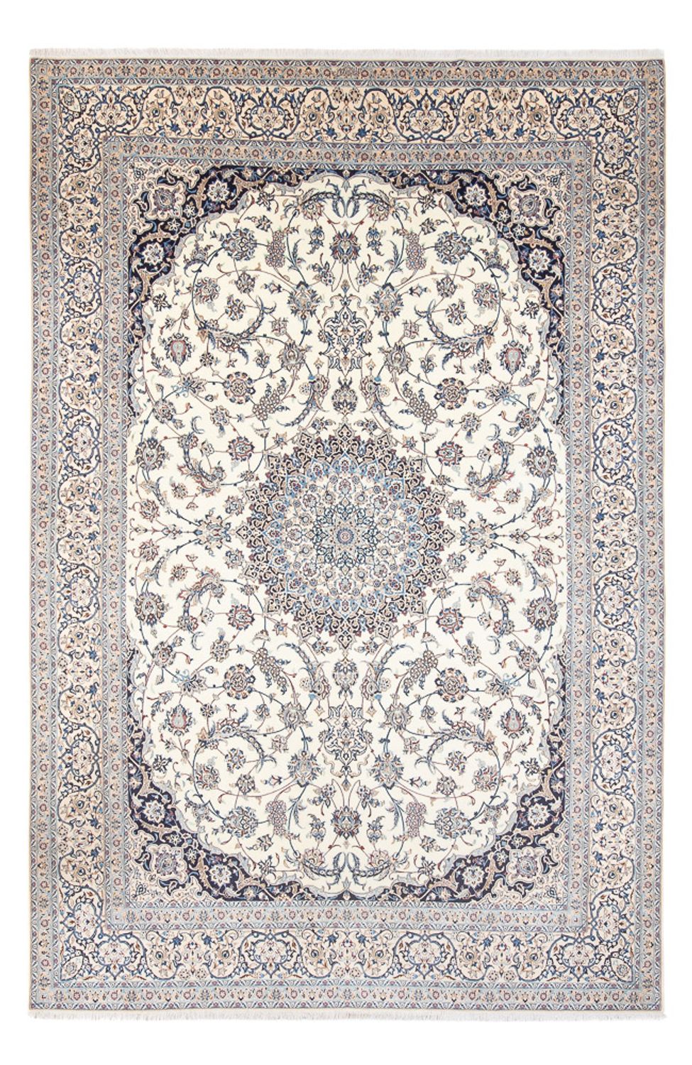 Perserteppich - Nain - 370 x 264 cm - creme