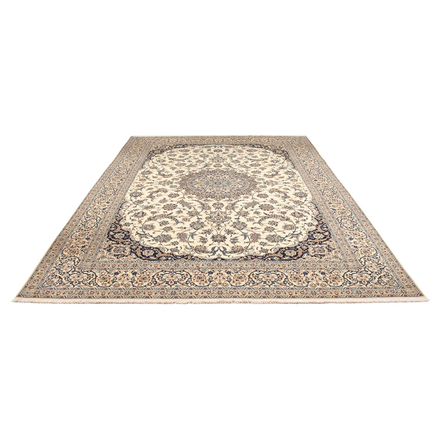 Perserteppich - Nain - 370 x 264 cm - creme