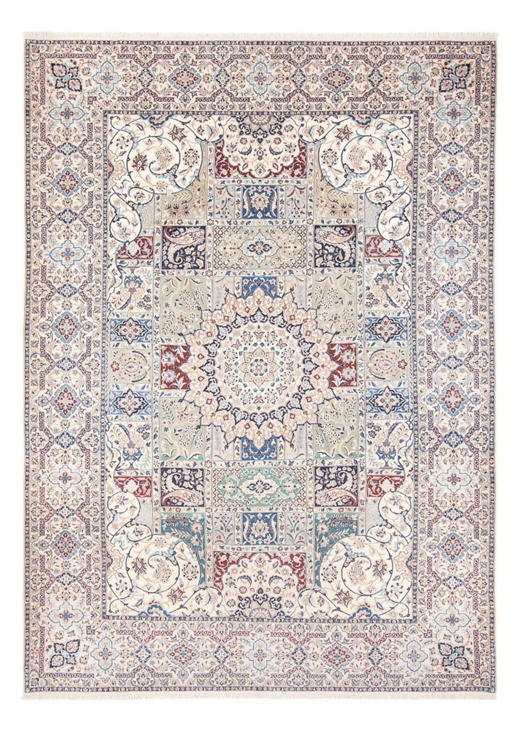 Perserteppich - Nain - 313 x 220 cm - creme