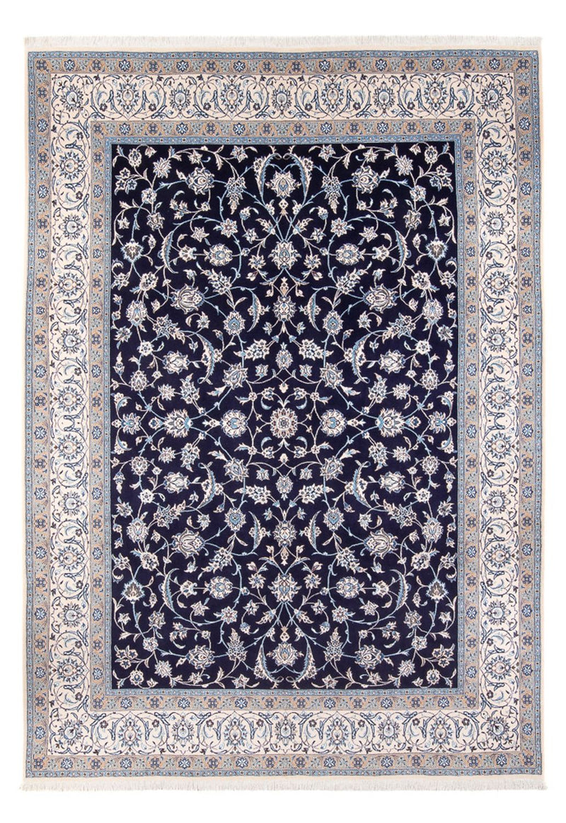 Perserteppich - Nain - 354 x 247 cm - dunkelblau
