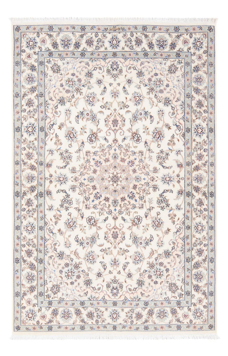 Perserteppich - Nain - Premium - 162 x 110 cm - hellblau