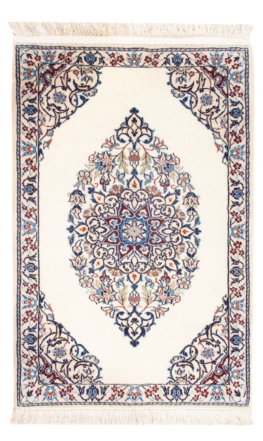 Perserteppich - Nain - Premium - 73 x 50 cm - creme