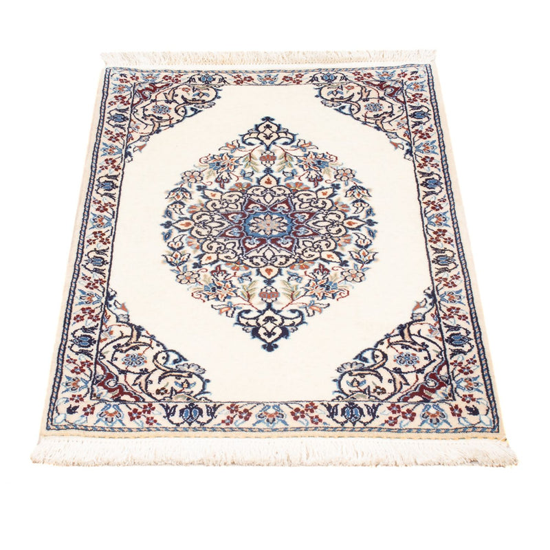 Perserteppich - Nain - Premium - 73 x 50 cm - creme