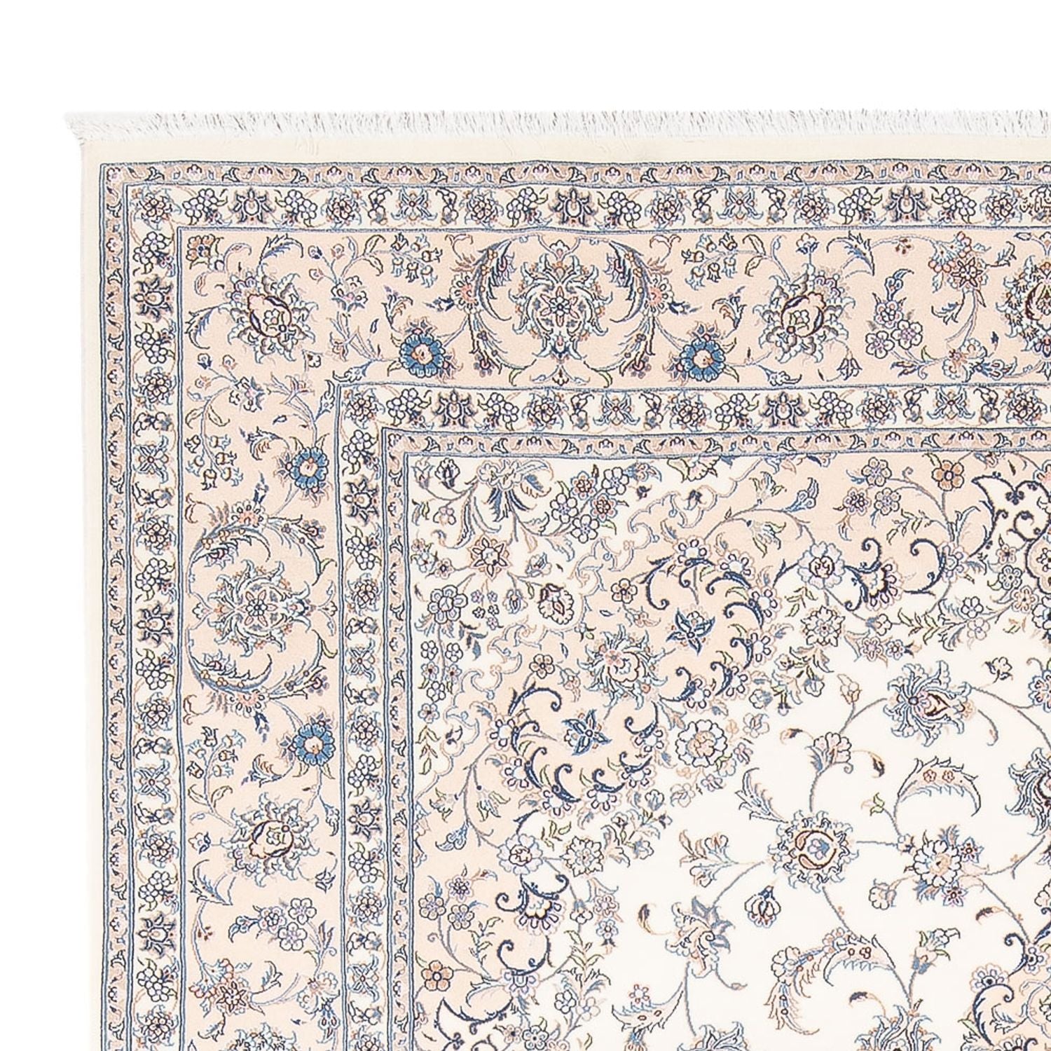 Perserteppich - Nain - Premium - 302 x 200 cm - creme