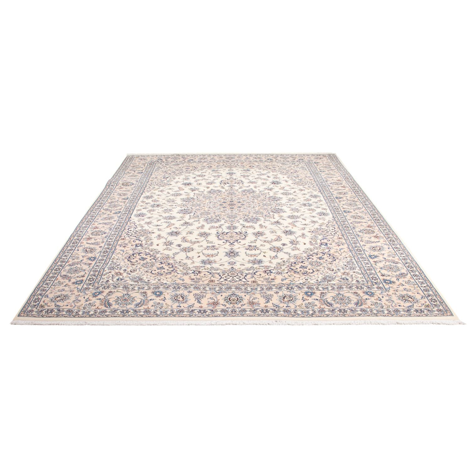 Perserteppich - Nain - Premium - 302 x 200 cm - creme