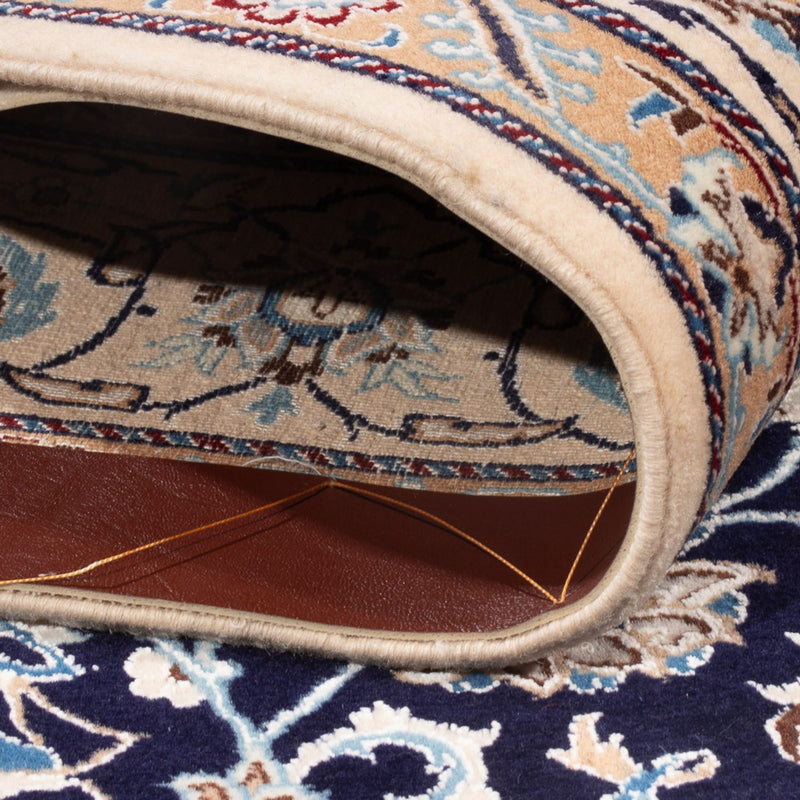 Perserteppich - Nain - Premium - 198 x 130 cm - dunkelblau