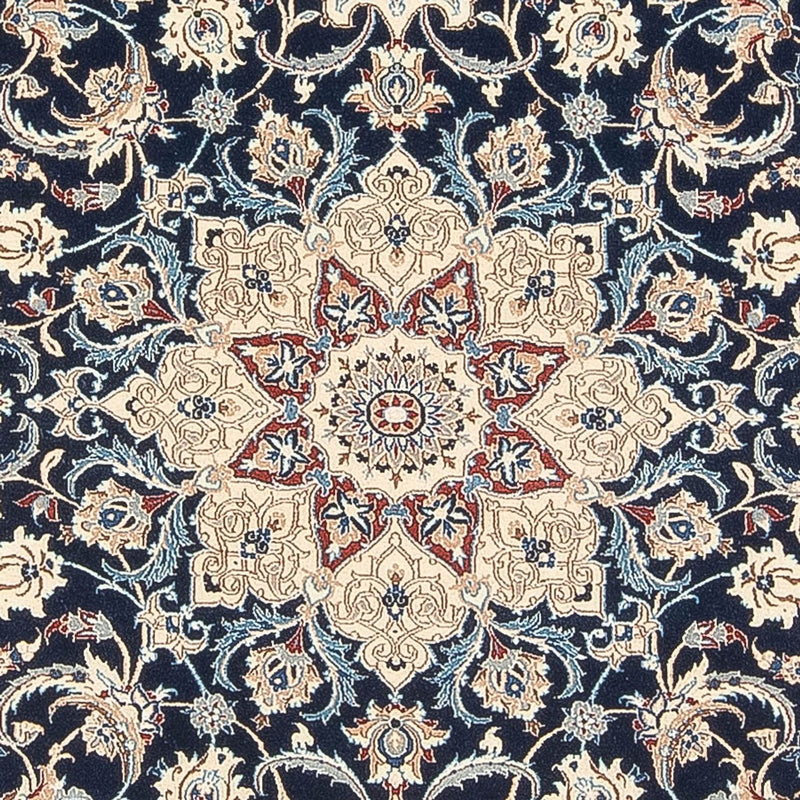 Perserteppich - Nain - Premium - 196 x 133 cm - dunkelblau