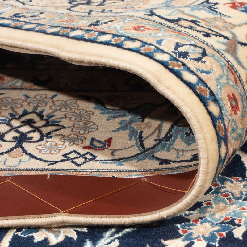 Perserteppich - Nain - Premium - 196 x 133 cm - dunkelblau