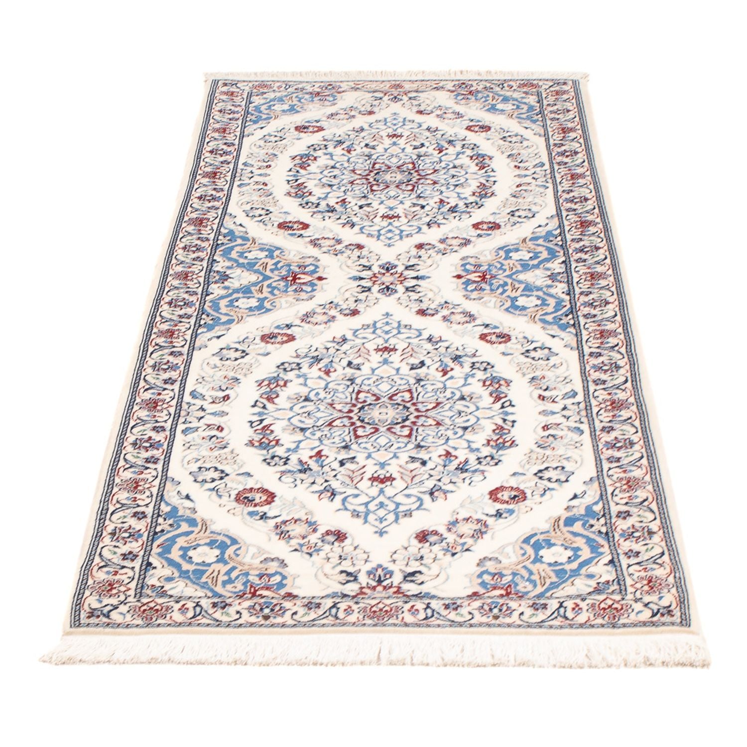 Perserteppich - Nain - Premium - 143 x 67 cm - mehrfarbig