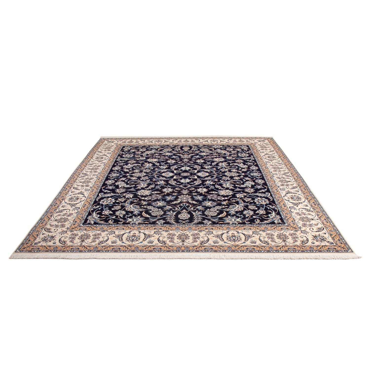Perserteppich - Nain - Premium - 260 x 205 cm - dunkelblau